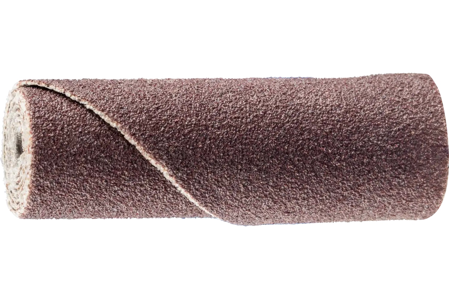 Picture of Pferd Cartridge Roll, 1/2" x 1-1/2, 1/8" Arbor, Untapered shape, 120 Grit, Aluminum oxide